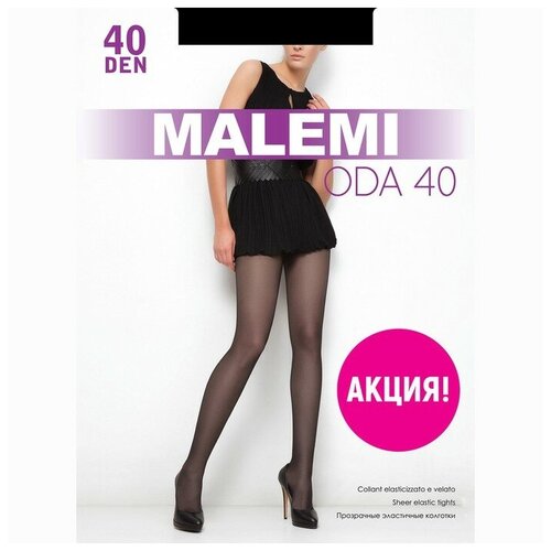 Колготки Malemi Oda, 40 den, размер 3, черный