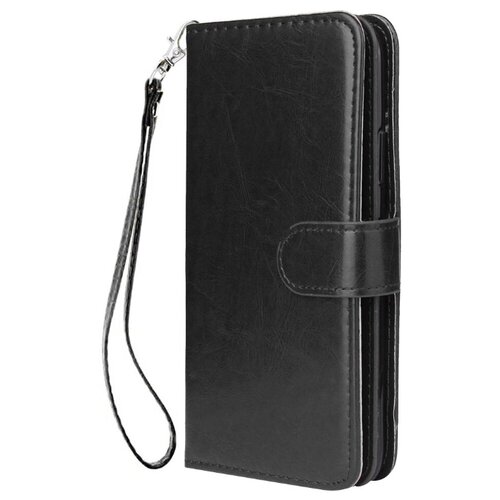 фото Чехол-книжка mypads для lenovo a6 note из качественной импортной искусственной кожи с подставкой застёжкой и визитницей черный