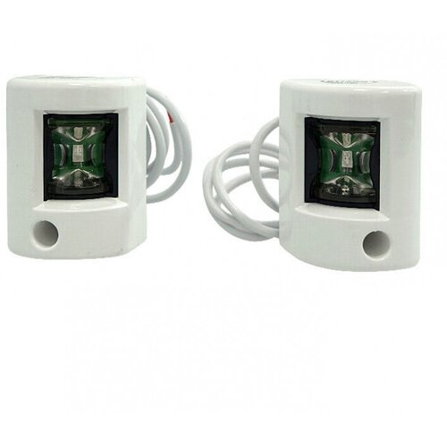 Огни ходовые светодиодные белый корпус комплект 71300 6335₽