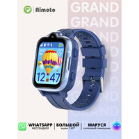 Cмарт часы детские умные Smart Watch с GPS 4G, AIMOTO GRAND, Синий