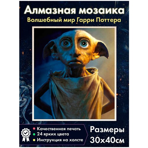 Алмазная мозаика Fantasy Earth Добби / Гарри Поттер