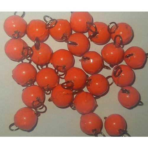 фото Грузила для рыбалки чебурашка набор 25 штук 2 грамма fishinglure31