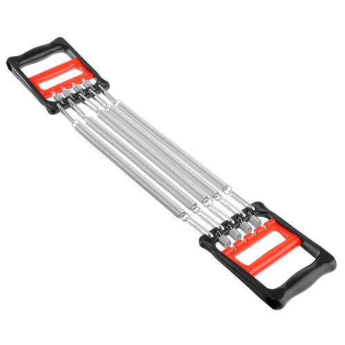 фото Эспандер грудной onlitop 537838 серебристый/черный/красный