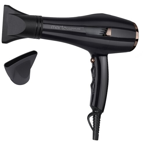 Фен MARTA MT-HD1401A tourmaline ionic черный гранит 129000₽