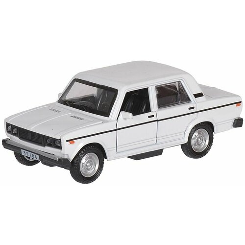 Модель машины машина металлическая kings toy 82106d 12 лада 2106 свет и звук красный 1 32