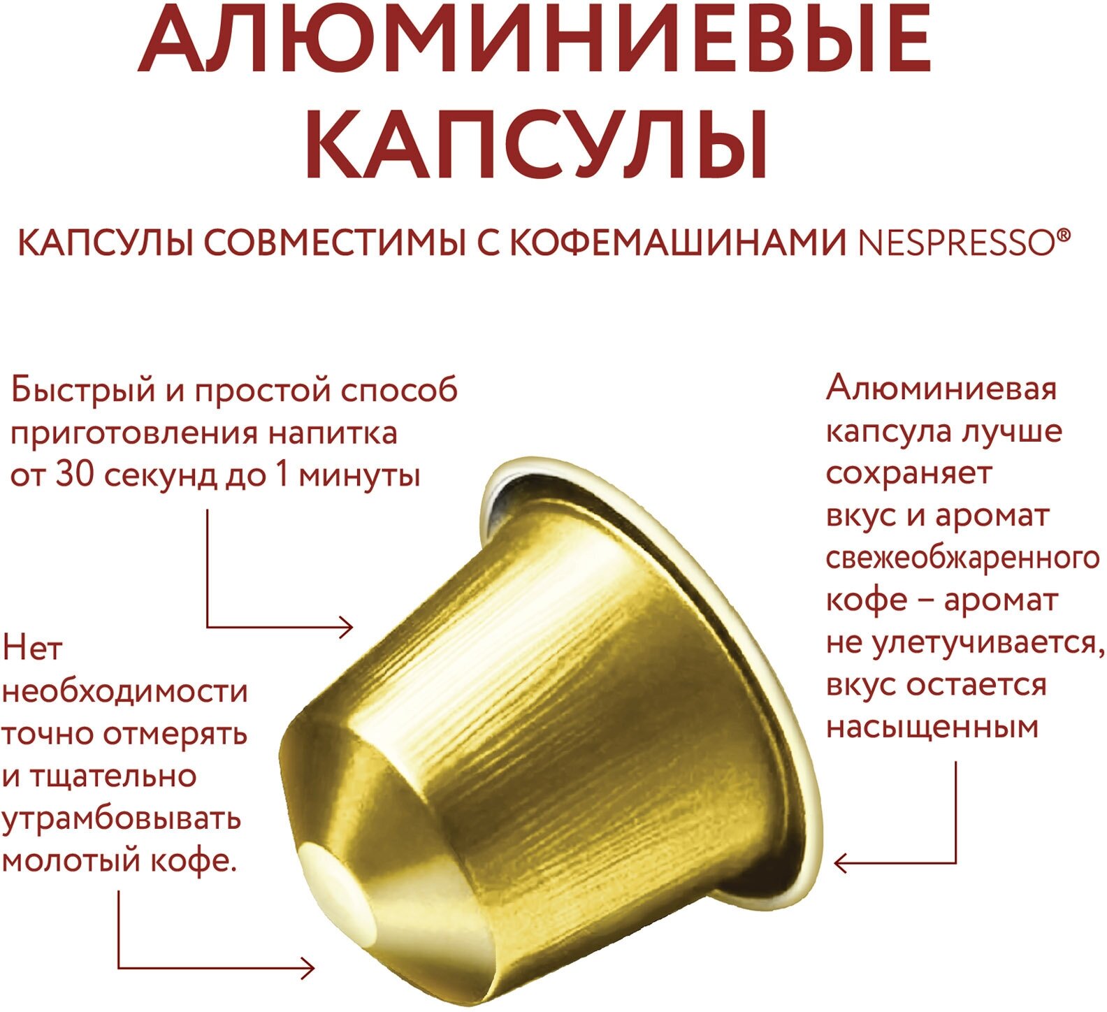 Кофе в алюминиевых капсулах для кофемашины Nespresso ESPRESSO CREMA Veronese, 10 капсул - фотография № 4