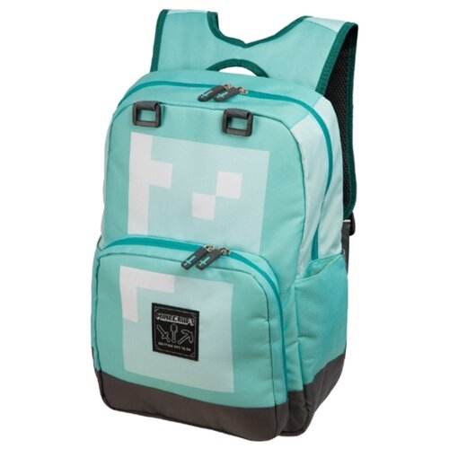 фото Jinx рюкзак minecraft diamond backpack, голубой
