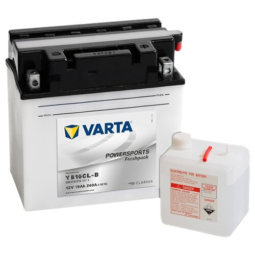 Мото аккумулятор VARTA Powersports Freshpack (519 014 018)