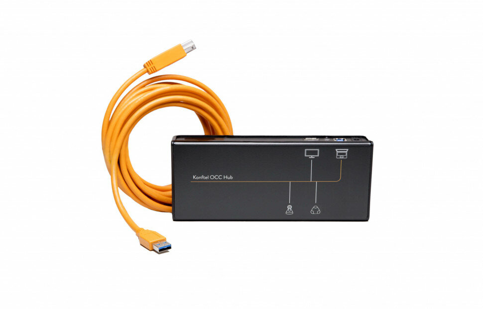 Konftel OCC Hub - Коннектор одноканального подключения для видеоконференций к ПК (1 x USB 30 2 x USB 20 1 x HDMI)