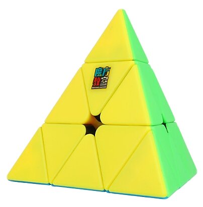 Головоломка Moyu Pyraminx Cubing Classroom (MoFangJiaoShi) без наклеек