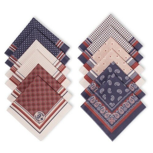 Носовой платок Этель, мультиколор