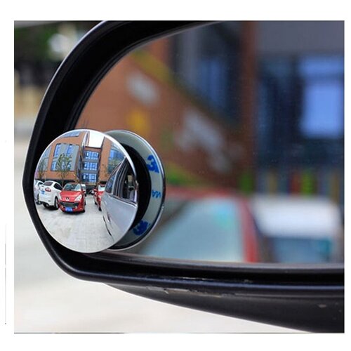 фото Зеркало слепой (мертвой) зоны сферическое на шарнире, airline, 50 мм, стекло+пластик