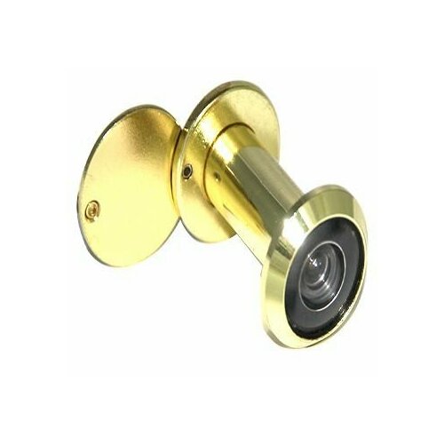 Глазок дверной MAXI Locks DV3-3560-PB с шторкой 35-60мм Полированная латунь