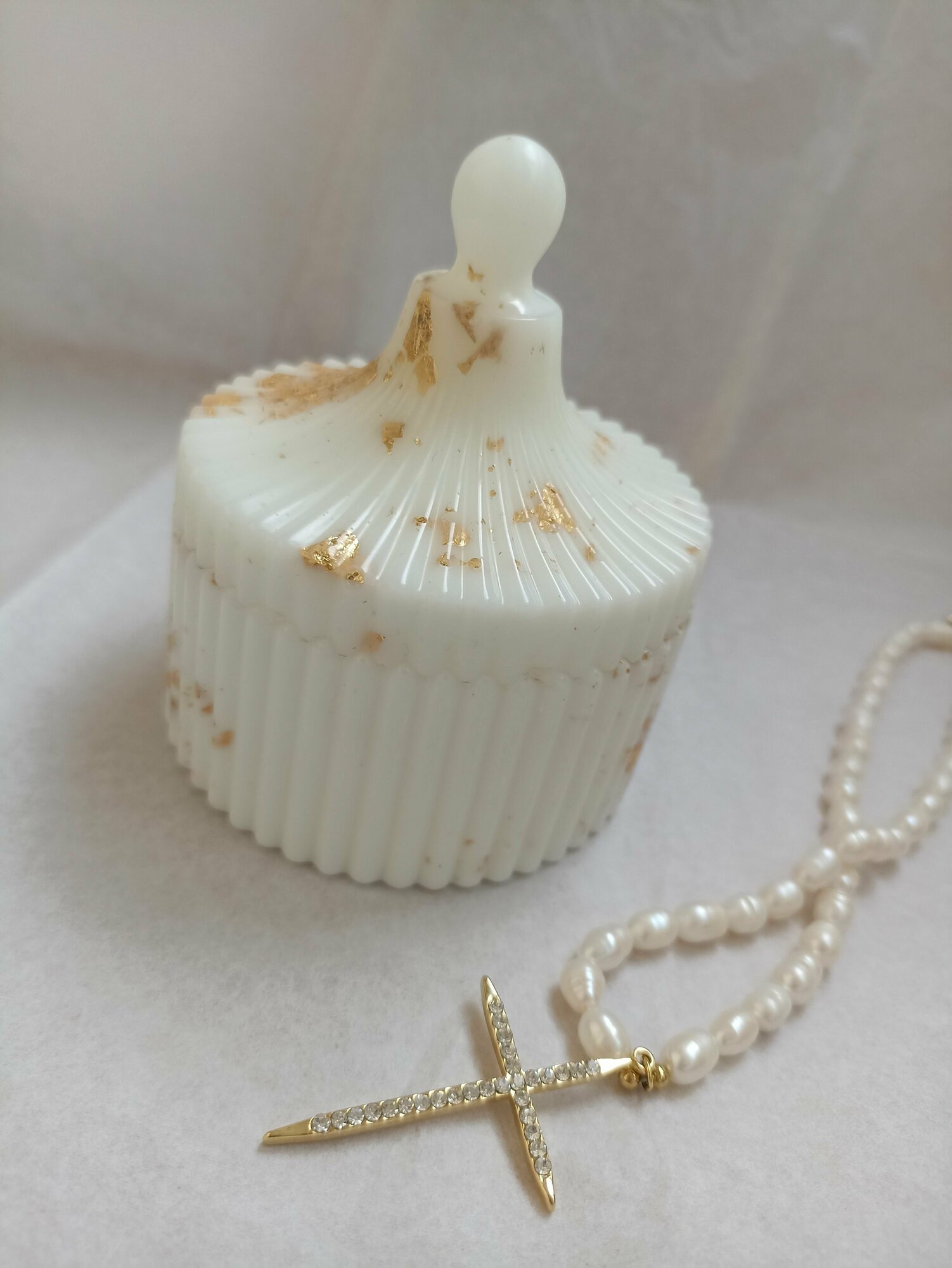 фото Шкатулка ручной работы из эпоксидной смолы