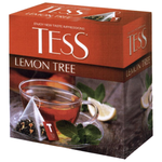Чай черный Tess Lemon Tree в пирамидках - изображение