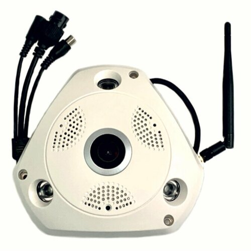 Панорамная IP Wi-Fi камера видеонаблюдения 2мП Full HD 1080P 499000₽