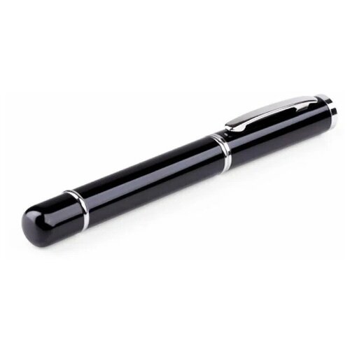 Подарочная флешка Ручка черная 4GB в металлическом боксе подарочная флешка ручка кожаная черная 4gb в металлическом боксе
