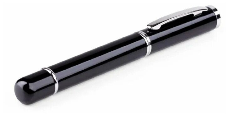 Подарочная флешка Ручка черная 4GB в металлическом боксе