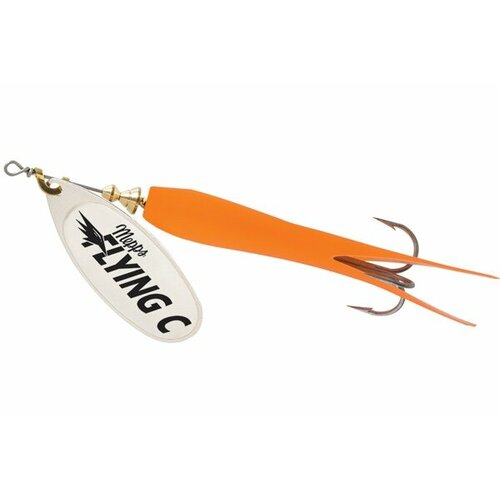 Блесна вращающаяся Mepps AGLIA FLYING C, 15g №3 SILVER/Orange C_AFCO24_3154 блесна вращающаяся mepps aglia pts 4 silver black c pan200 44