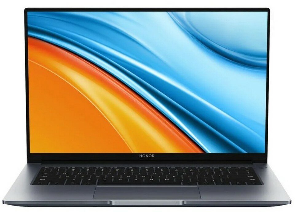 Ноутбук 14" IPS FHD HONOR MagicBook 14 grey (Ryzen 5 5500U/8Gb/512Gb SSD/VGA int/noOS) (5301AFVH)