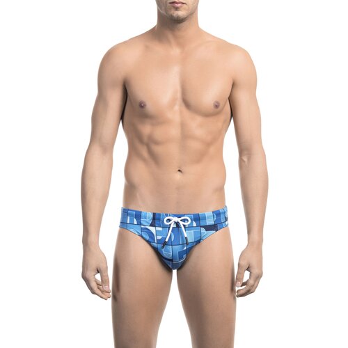 Плавки BIKKEMBERGS подкладка размер L синий голубой 1949₽