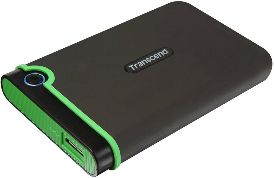 Внешний HDD диск Transcend StoreJet 25M3, 2TB, USB3.1, серый