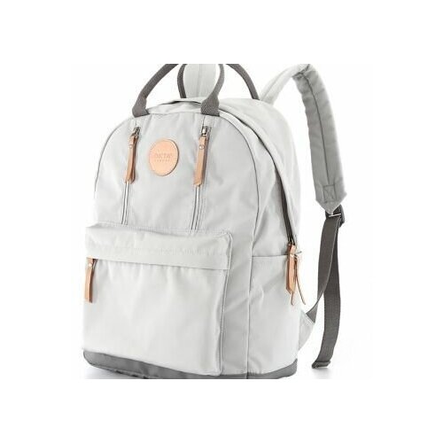 Рюкзак школьный OKTA, светло-серый