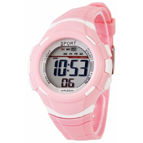 Наручные электронные часы (Тик-Так Н452 розовые)