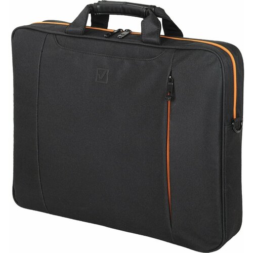 сумка портфель 17 3 brauberg office black 270826 Сумка-портфель с отделением для ноутбука 17.3 BRAUBERG Office, черная, 44x34x6 см 270826