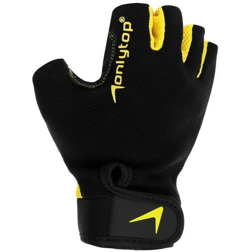 Спортивные перчатки ONLYTOP модель 9065, р. XL перчатки спортивные onlytop р xl цвет синий чёрный