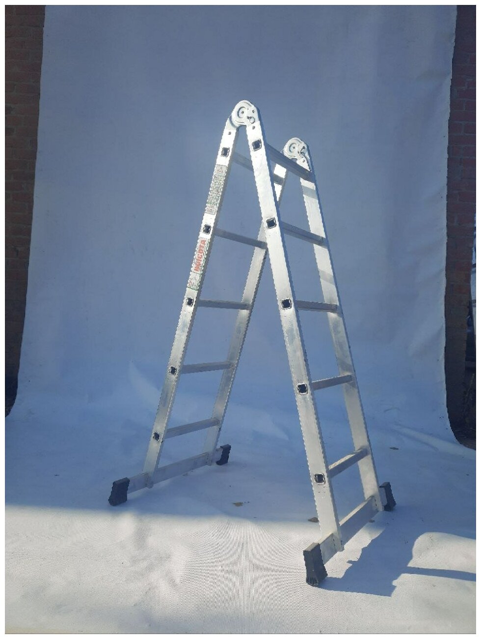 Лестница-трансформер алюминиевая 2х5 - фотография № 4