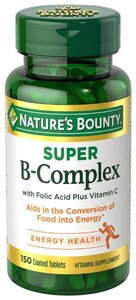 Фото Super B-Complex with Folic Acid Plus Vitamin C таб. №150