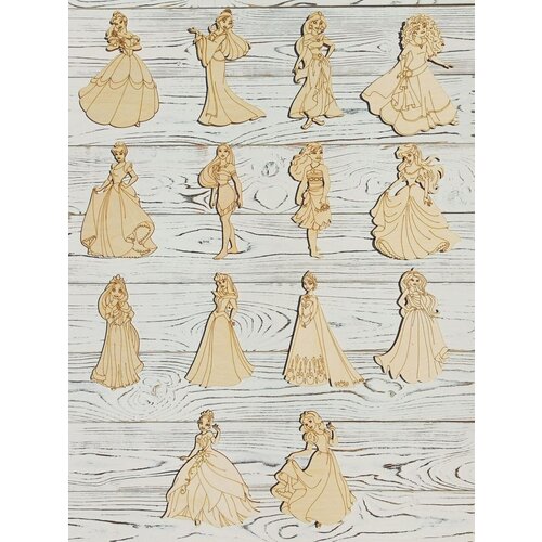 1 комплект дисней шесть принцесс белоснежка день рождения принцессы белый снег бумага столовая посуда салфетка абстрактный шарик Принцессы набор. Фигурки из дерева. Раскраски. Игрушки.