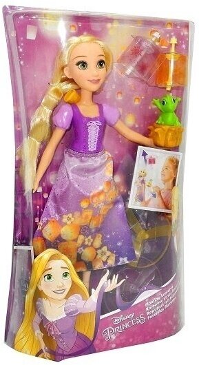 Disney princess Рапунцель. Кукла и фонарики