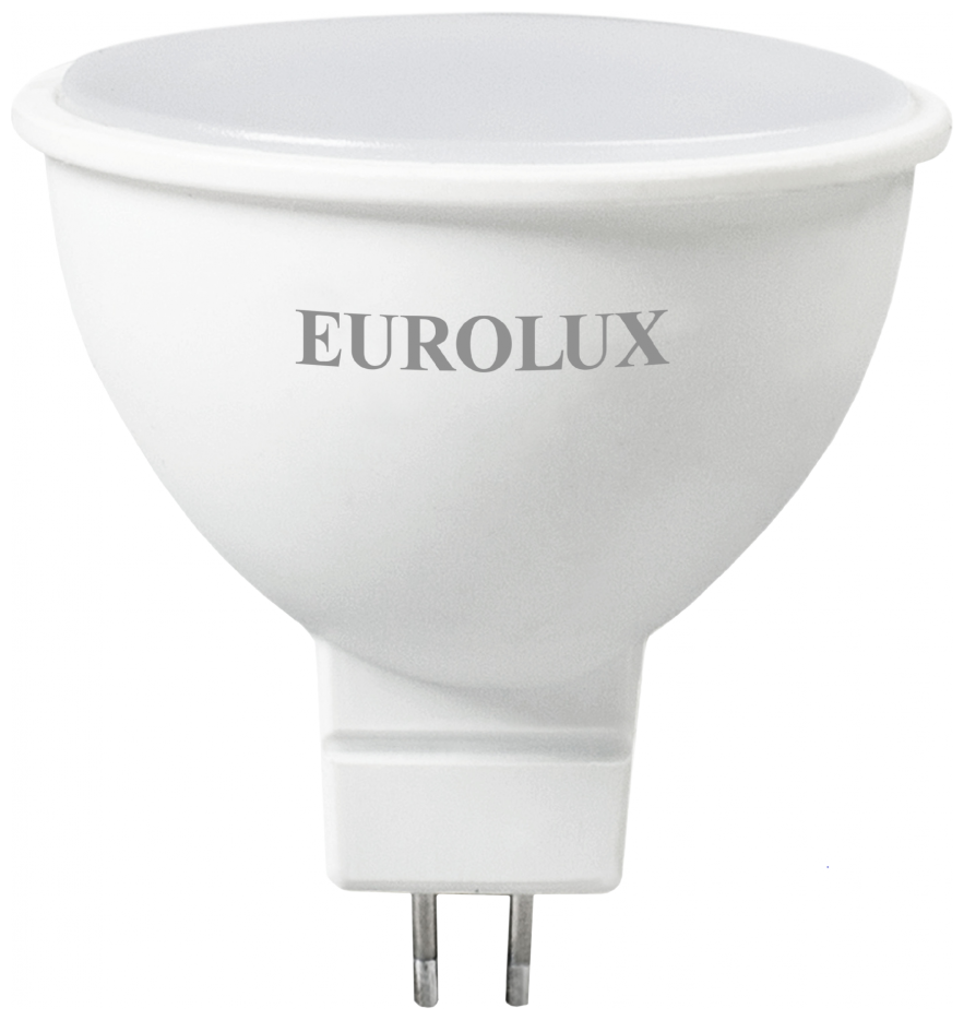 Лампа светодиодная LL-E-MR16-7W-230-4K-GU5.3 (рефлектор, 7Вт, нейтр., GU5.3) Eurolux