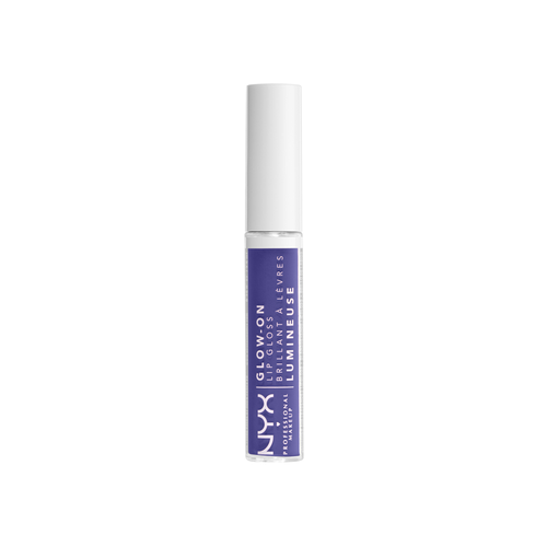 NYX professional makeup Блеск для губ светящийся в темноте Glow-on Lip Gloss, 03 violent violet
