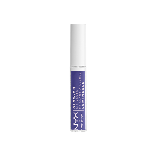 NYX professional makeup Блеск для губ светящийся в темноте Glow-on Lip Gloss, 03 violent violet блеск для губ inglot блеск для губ lip gloss glow