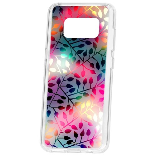 фото Чехол на samsung galaxy s8 kruche print цветные листья