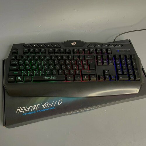 Клавиатура проводная DEXP Hellfire GK-110 243200₽