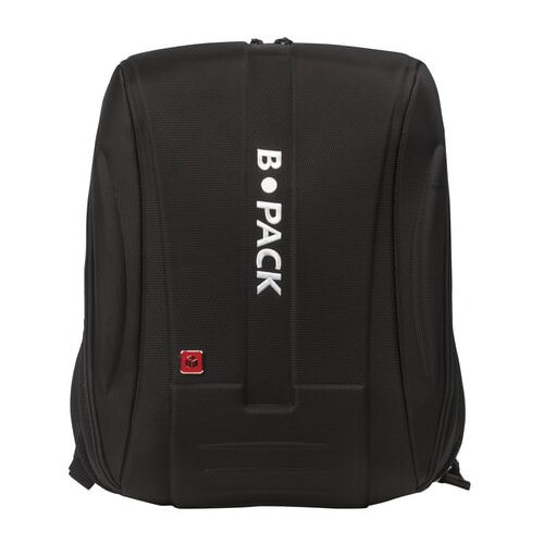 фото Рюкзак универсальный b-pack с отделом для ноутбука, жесткий корпус, черный, 45*32*18 см (226952)