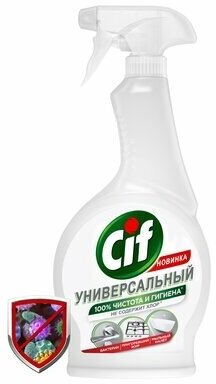 Чистящее средство универсальное, Cif, Антибактериальный, спрей, 500 мл - фотография № 17