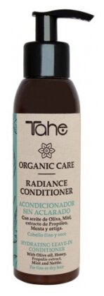 Tahe кондиционер Organic Care Radiance Leave-In Oil увлажняющий  несмываемый для густых и сухих волос, 100 мл