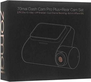 Xiaomi 70mai 2.1K Ultra HD Car Dash Cam Pro Plus+ A500S with 1080P Rear Cam  Set