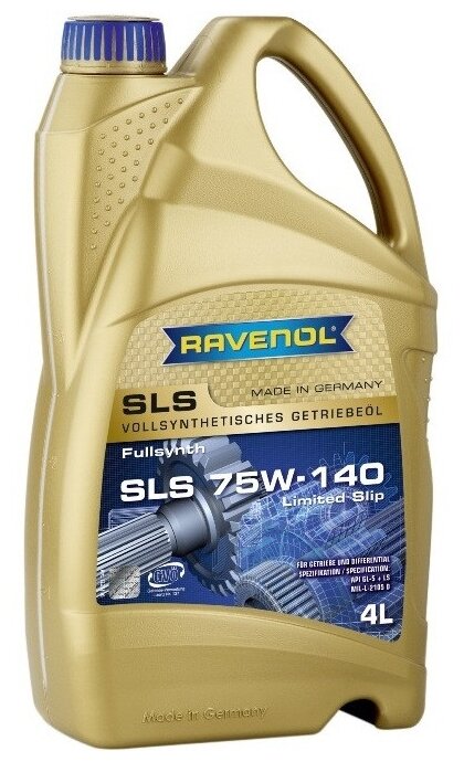   RAVENOL SLS SAE 75W-140 GL-5 + LS ( 4) new