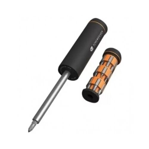 Набор бит Xiaomi Jiuxun Tools Screwdriver 18 in 1, 18 предм., черный, 1 уп.