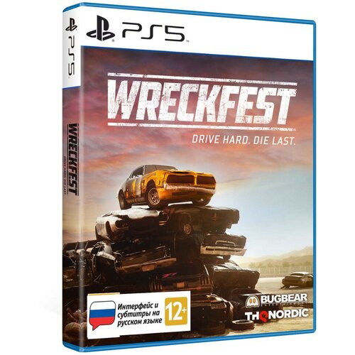 Игра Wreckfest (PS5, русская версия) игра wreckfest nintendo switch русская версия