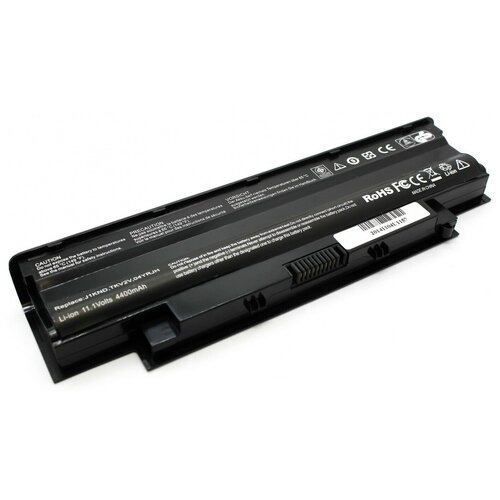 Аккумулятор для ноутбука Dell Inspiron 13R 14R 15R 17R M411 M501 (11.1V 4400mAh) P/N: J1KND J4XDH 04YRJH 06P6PN 07XFJJ аккумулятор для ноутбука yxvk2