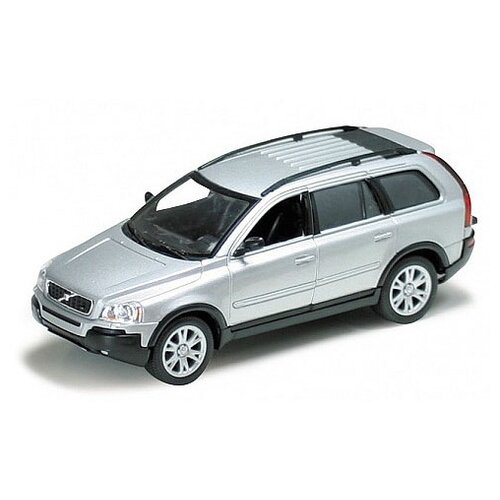 Машинка Welly Volvo XC90 (39884) 1:32, серебристый 1 32 volvo xc90 suv alloy car diecasts