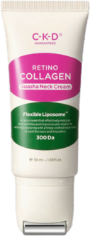 CKD Крем для шеи омолаживающий - Retino collagen small molecule 300 guasha neck cream, 50мл