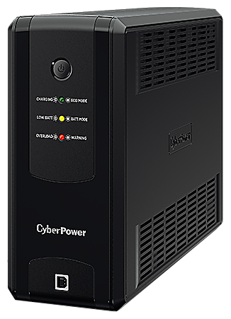 ИБП Line-Interactive CyberPower UT1100EG 1100VA/630W USB/RJ11/45 EURO - фотография № 1